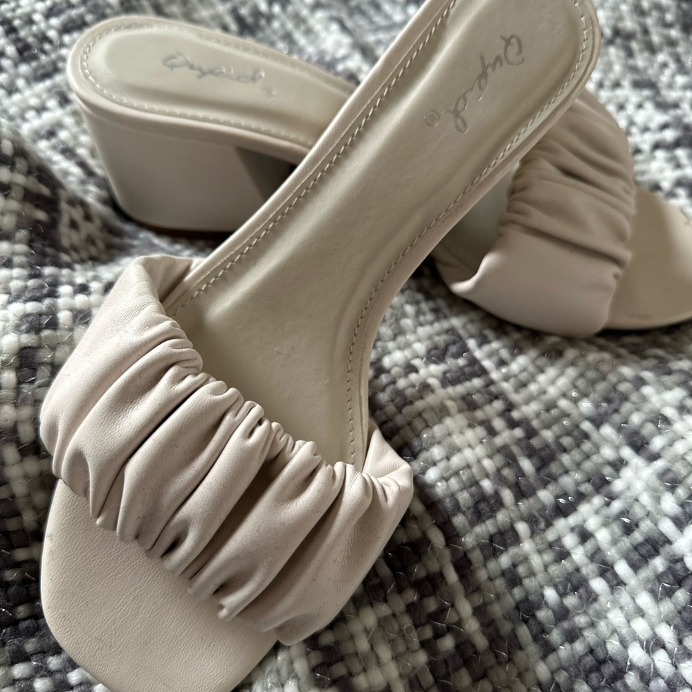 New Heeled Sandals!